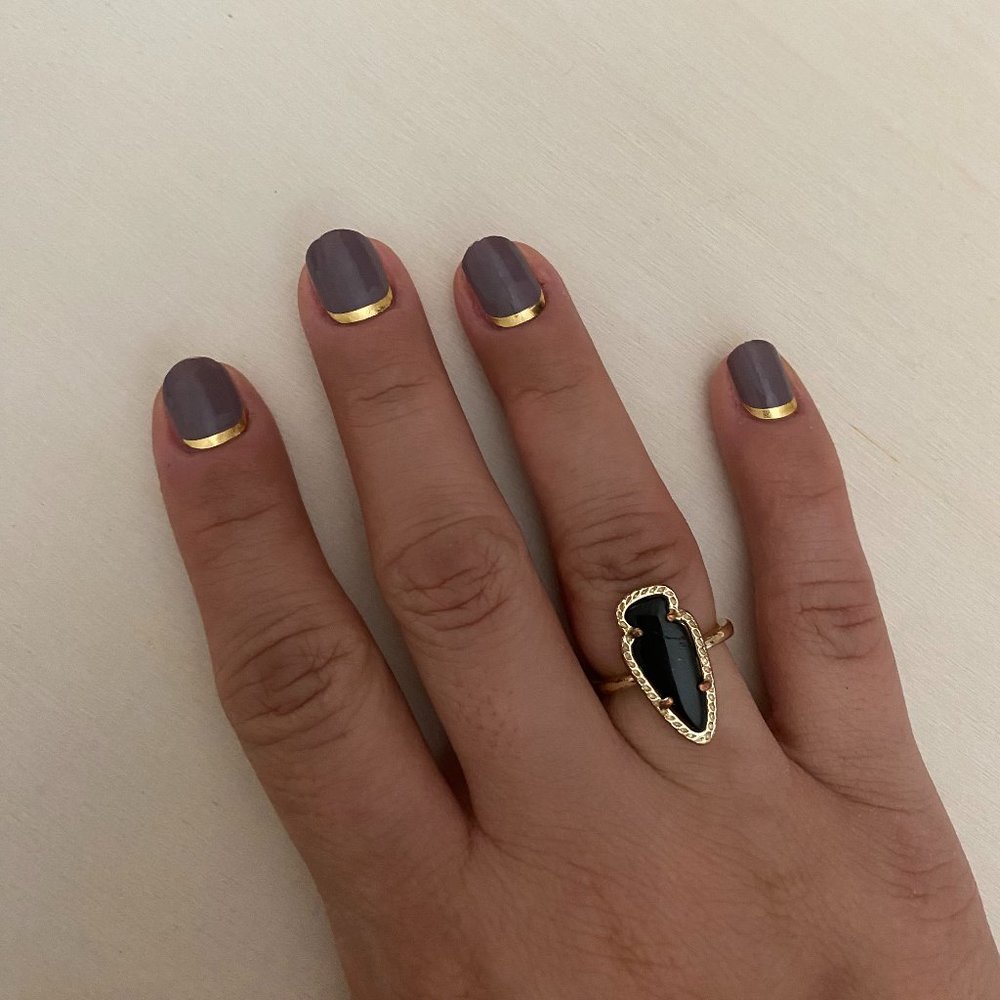 Kendra Scott Skylen Ring in Black